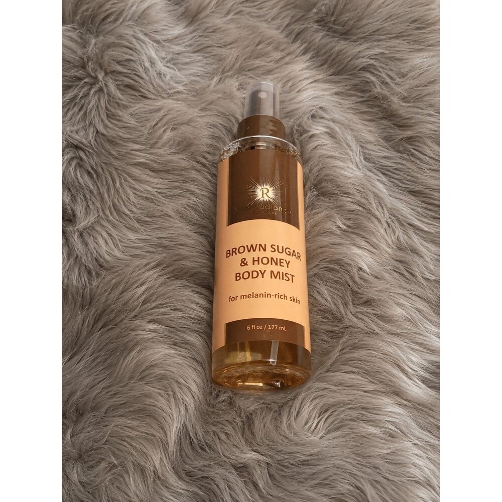 Radiance Brown Sugar & Honey Body Mist for Melanin-Rich Skin 6 fl oz / 177 mL
